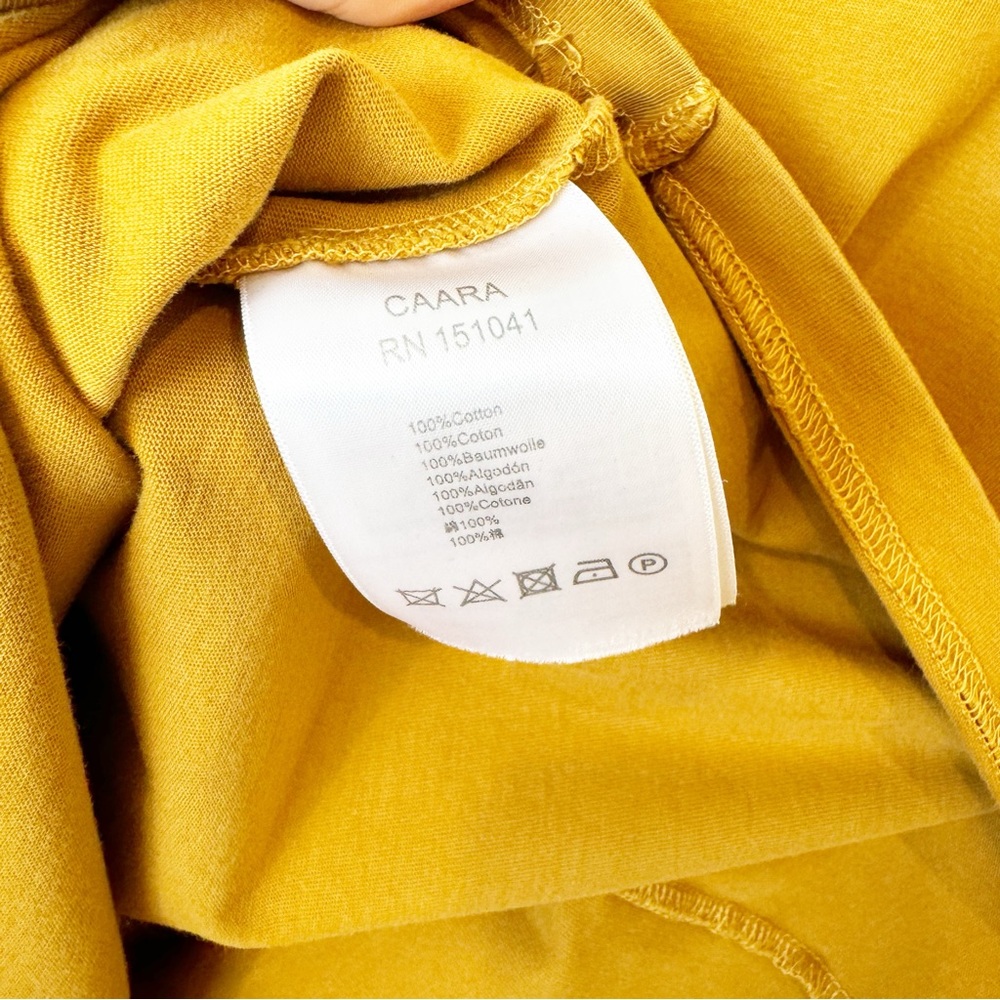 Caara | Vasto Camel Brown Cotton Dolman Sleeve Top - Picture 7 of 8
